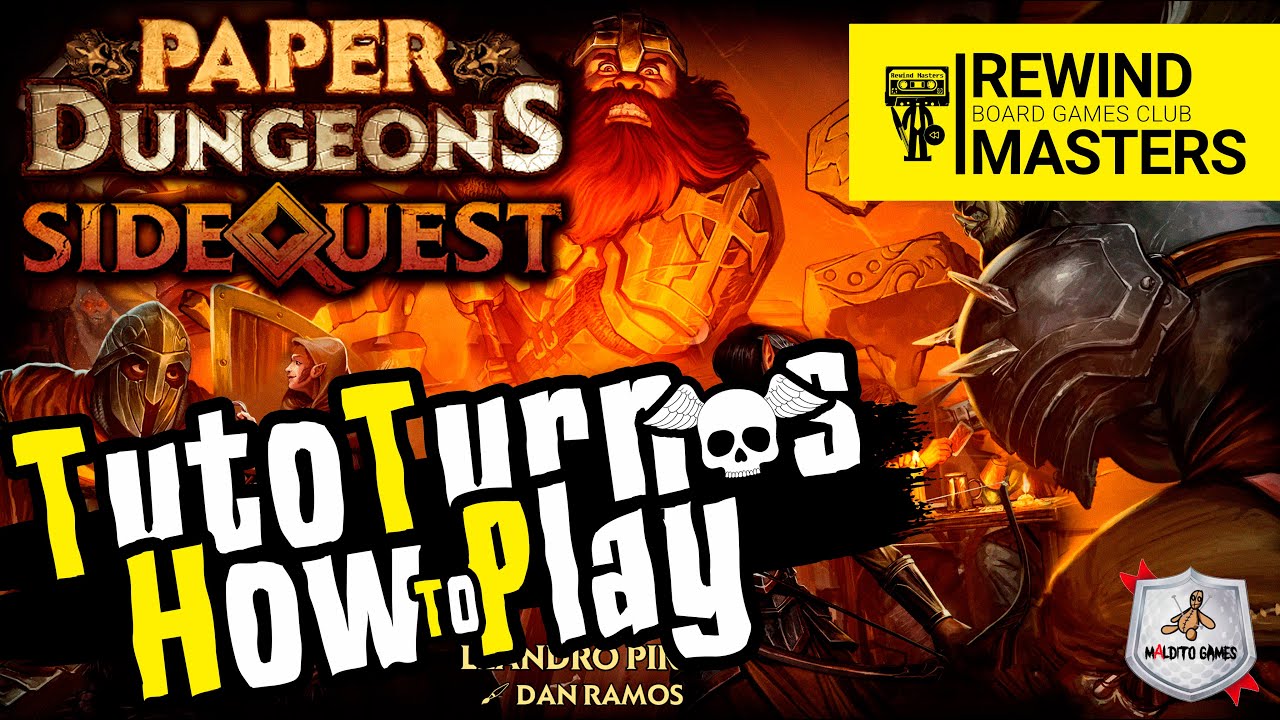 TutoTurnos - PAPER DUNGEONS SIDEQUEST