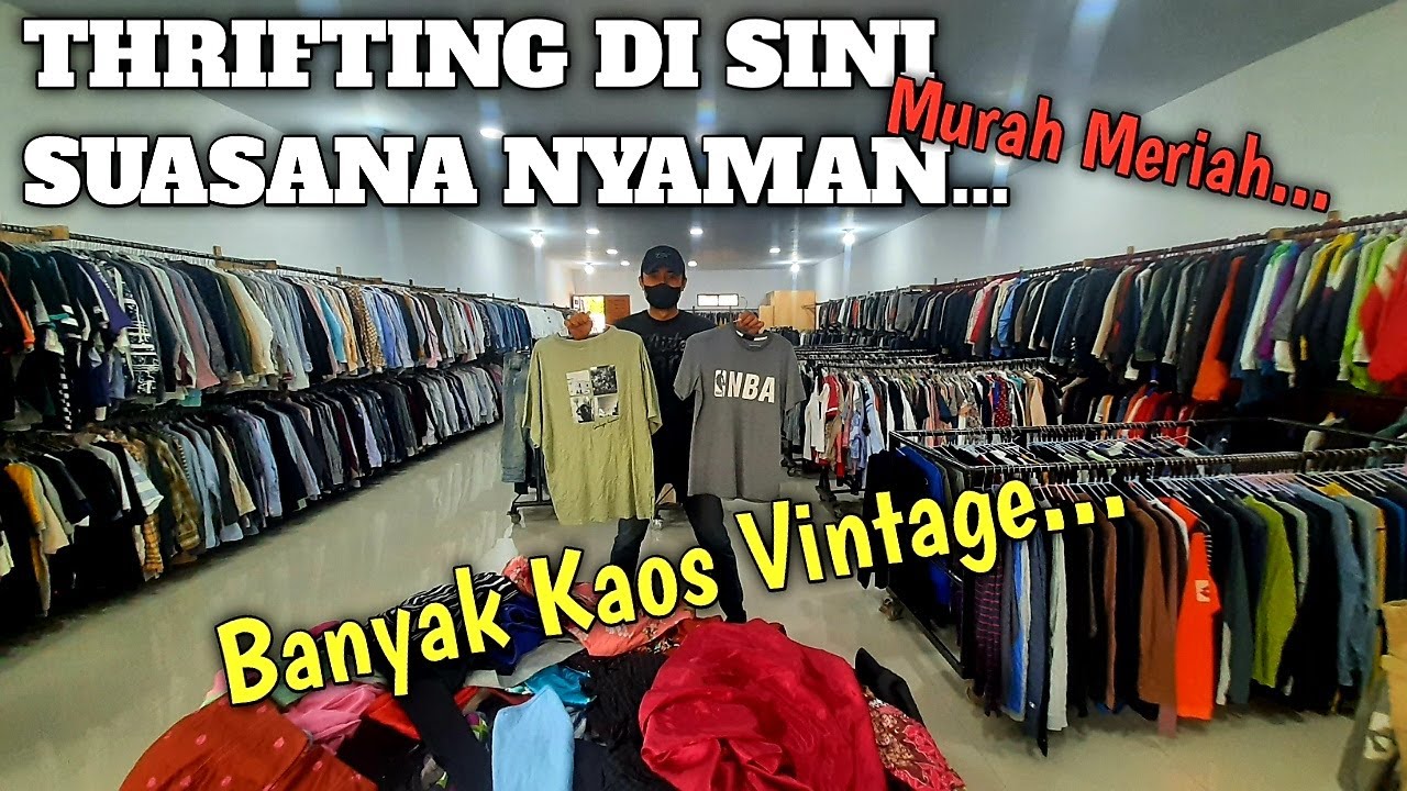 Tempat Thrifting Segala Pakaian Bermerek di Kota Medan || Natalin Monza