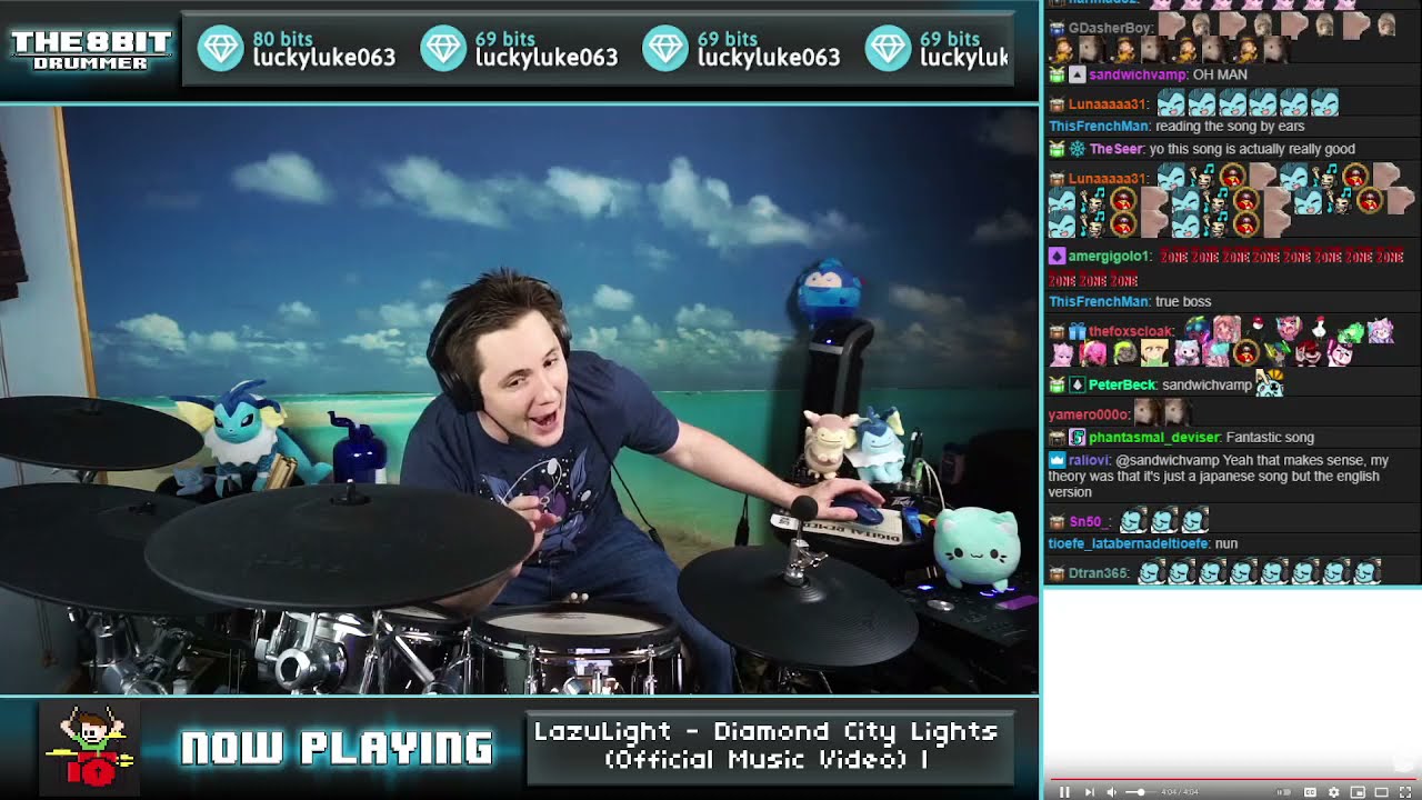 The8BitDrummer // LazuLight - Diamond City Lights