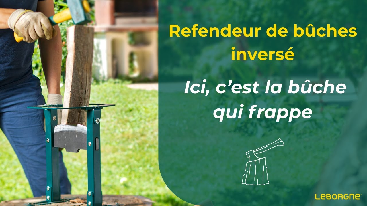 Refendeur de b&ucirc;ches invers&eacute; - Leborgne