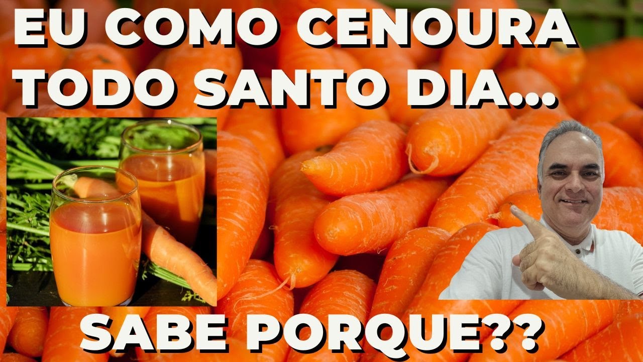 Eu como cenoura todos os dias! E voce??