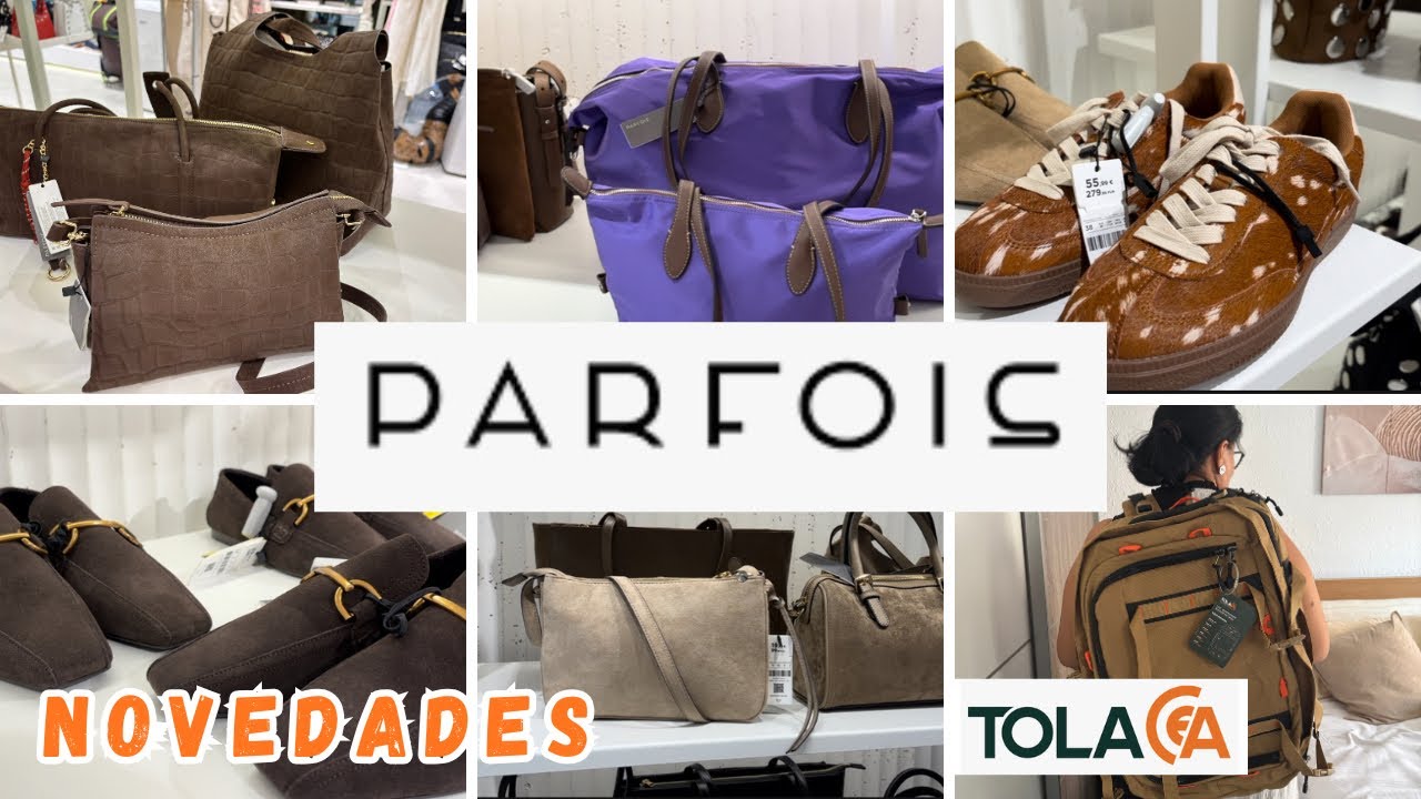 PARFOIS  BOLSOS Y ZAPATOS| DE LA TEMPORADA | MOCHILA DE VIAJE TOLACCEA @ElisHometv  