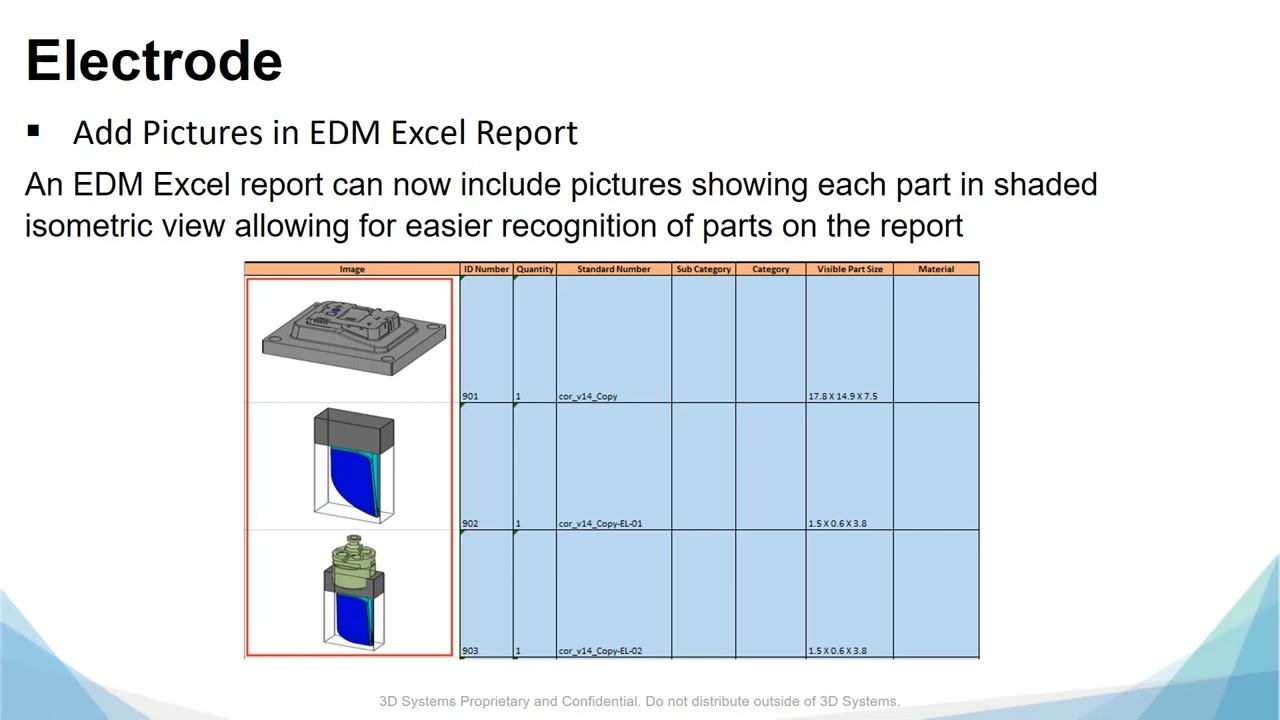 Cimatron 15 CAD applications - Electrode Application