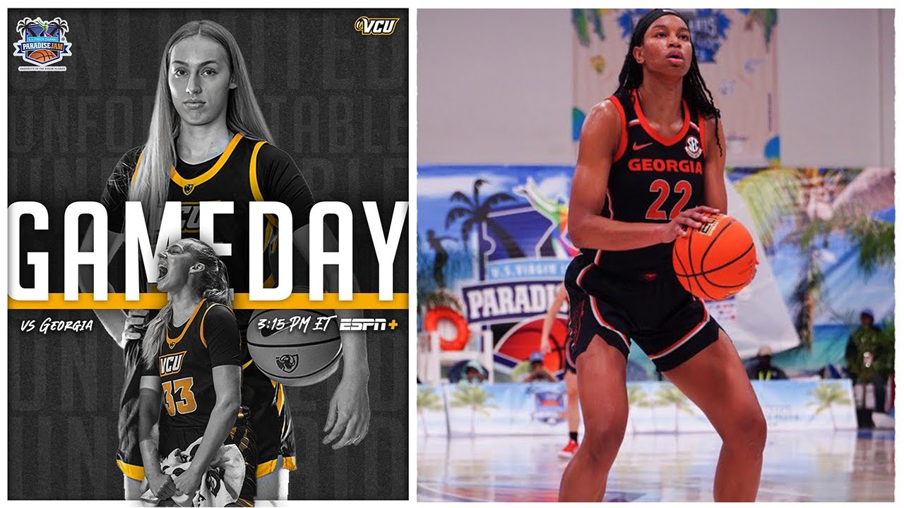 Georgia vs VCU | 2022 Paradise Jam | 11.25.22
