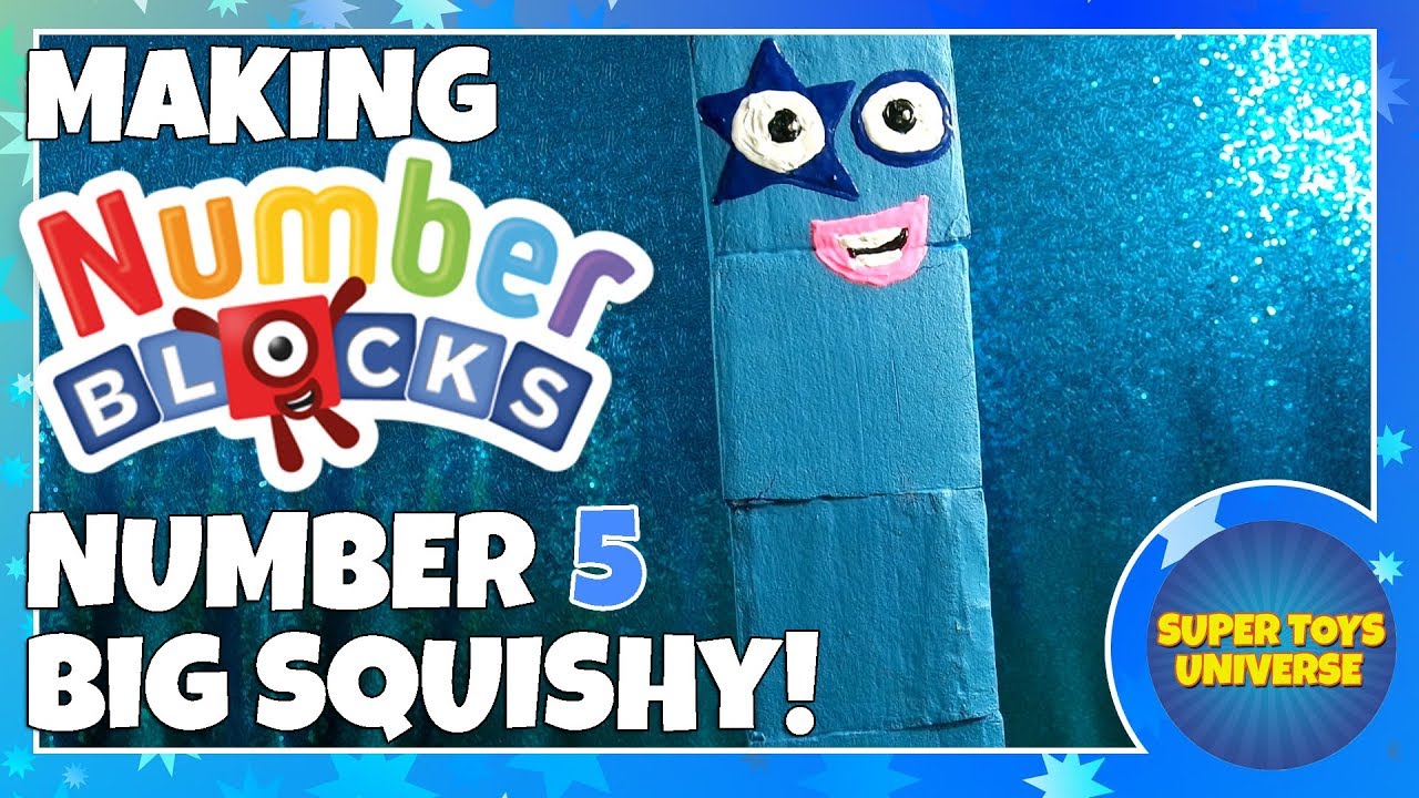 Making NUMBERBLOCK 5 Big Squishy!!