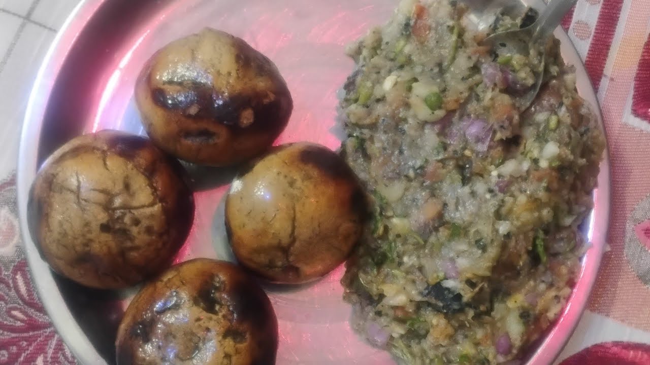 बाटी चोखा देशी स्टाइल 