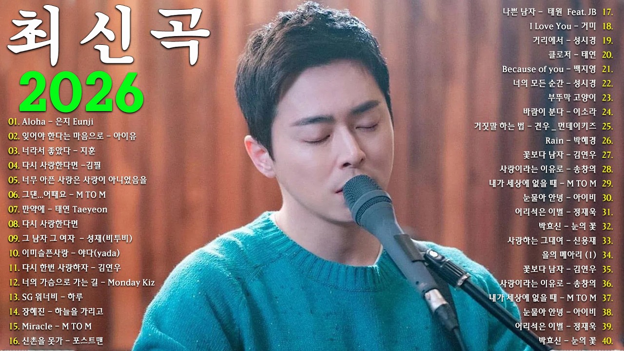 광고 없이 하루 종일 듣는 발라드 Best 100 ｜ 집중력 UP! 일할 때 듣기 좋은 감성 노래 - 임창정,성시경,더원,백지영,김필,양파,이승기,왁스,김범수,소울스타,원티드