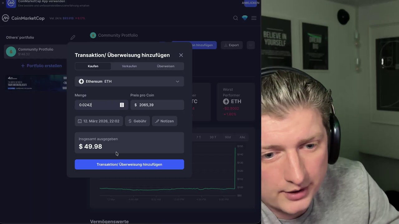 LIVE Bitcoin TRADING | Nächste Bewegung steht bevor!