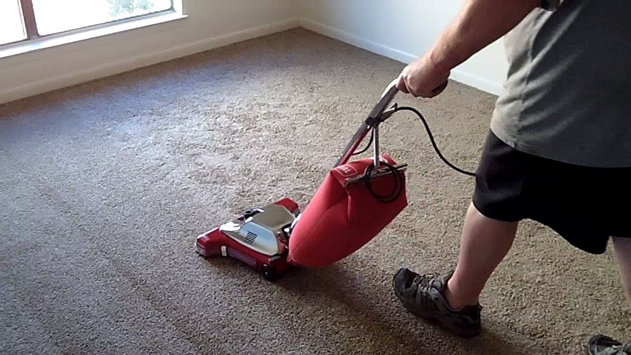 New Carpet Vacuumed With Sanitaire SC899F