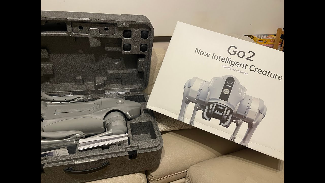 Unitree Go2 Pro: First Test [Raw Footage]