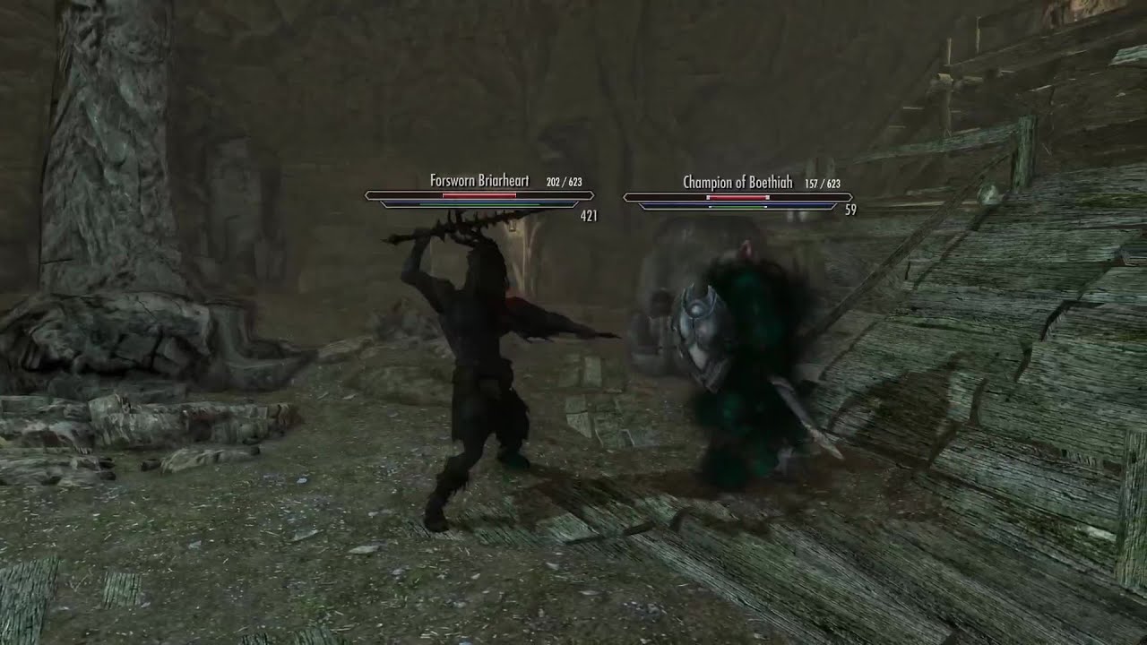 Skyrim Battles - Champion of Boethiah vs. Bandit Chiefs, Forsworn Ravager, Briarheart, and more