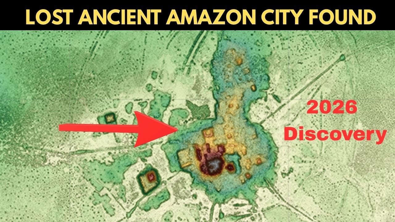 NASA Lidar Just Found a Massive Lost City in the Amazon (2026 Discovery) | Ancient Destinations