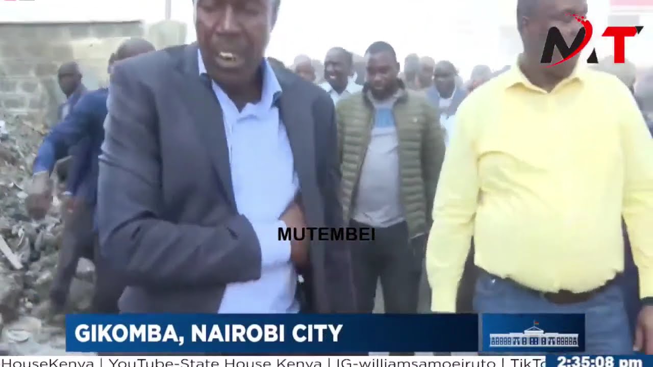 Watch How RUTO Took Gikomba By Storm!!