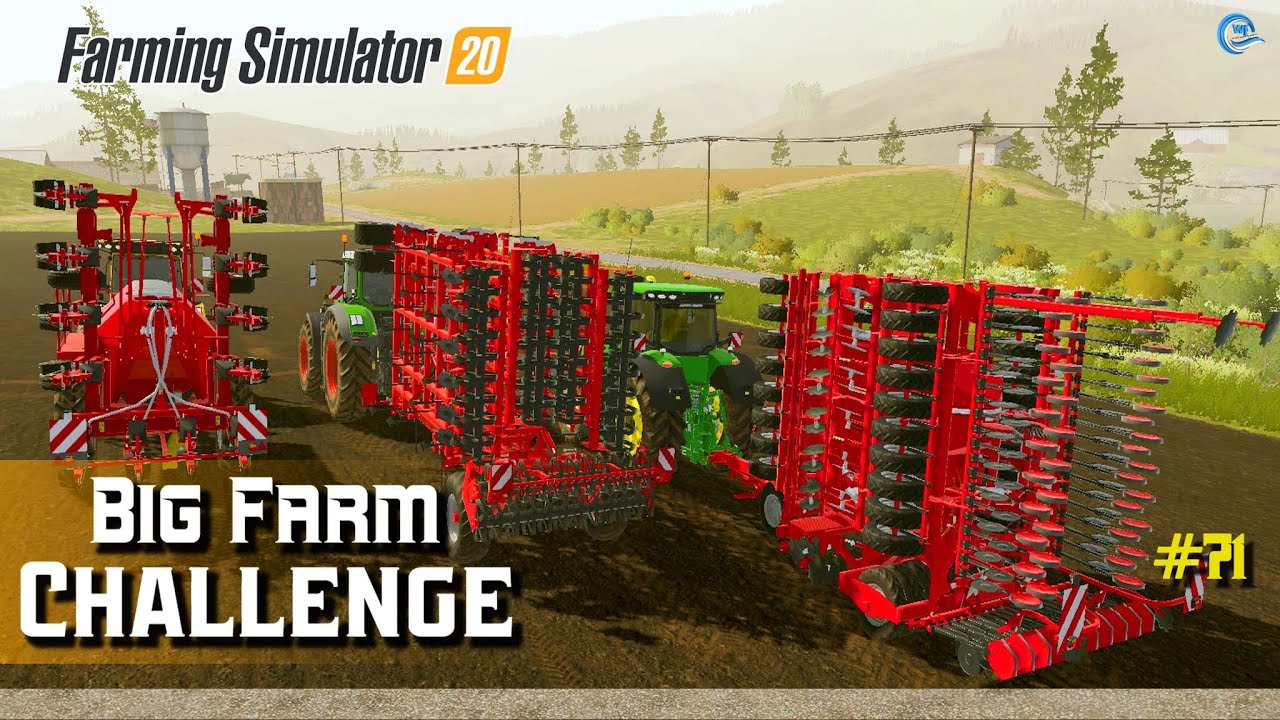 Horsch Equipments Pack DLC // #71 // Cultivator + Seeders // FARMING SIMULATOR 20 GAMEPLAY VIDEO