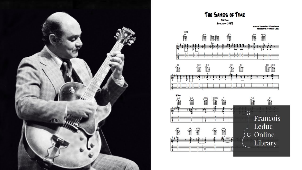 Sands of Time - Joe Pass (Transcription)