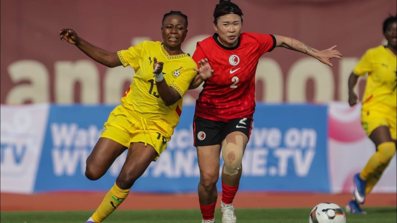 GHANA 🇬🇭 BLACK QUEENS vs HONG KONG 🇭🇰 CHINA (4-0) || FULL HIGHLIGHTS & GOALS | PINK LADIES CUP