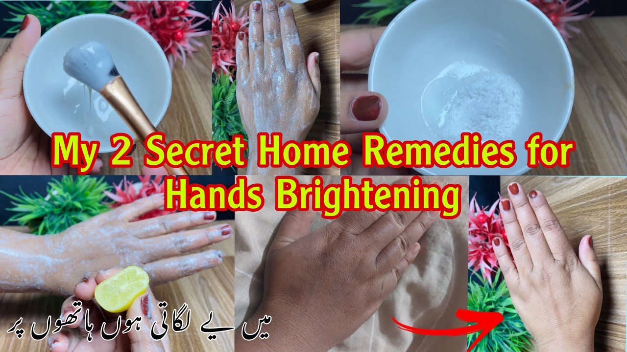 My Honest Hand Care Routine  | 2 Best Homemade for Hand Brightening | ye sab lgati hon hatho par