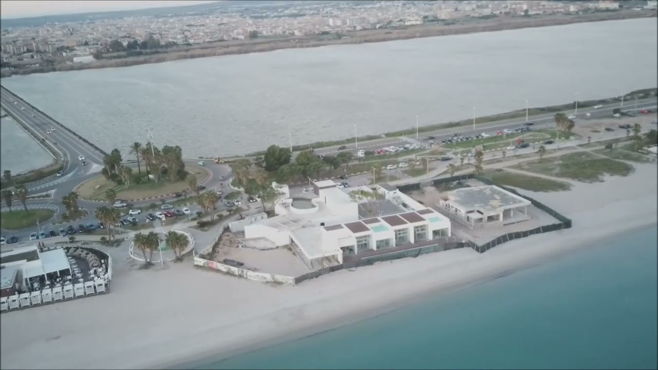 DRONE FIMI X8 SE - Poetto al Tramonto, con il maestrale