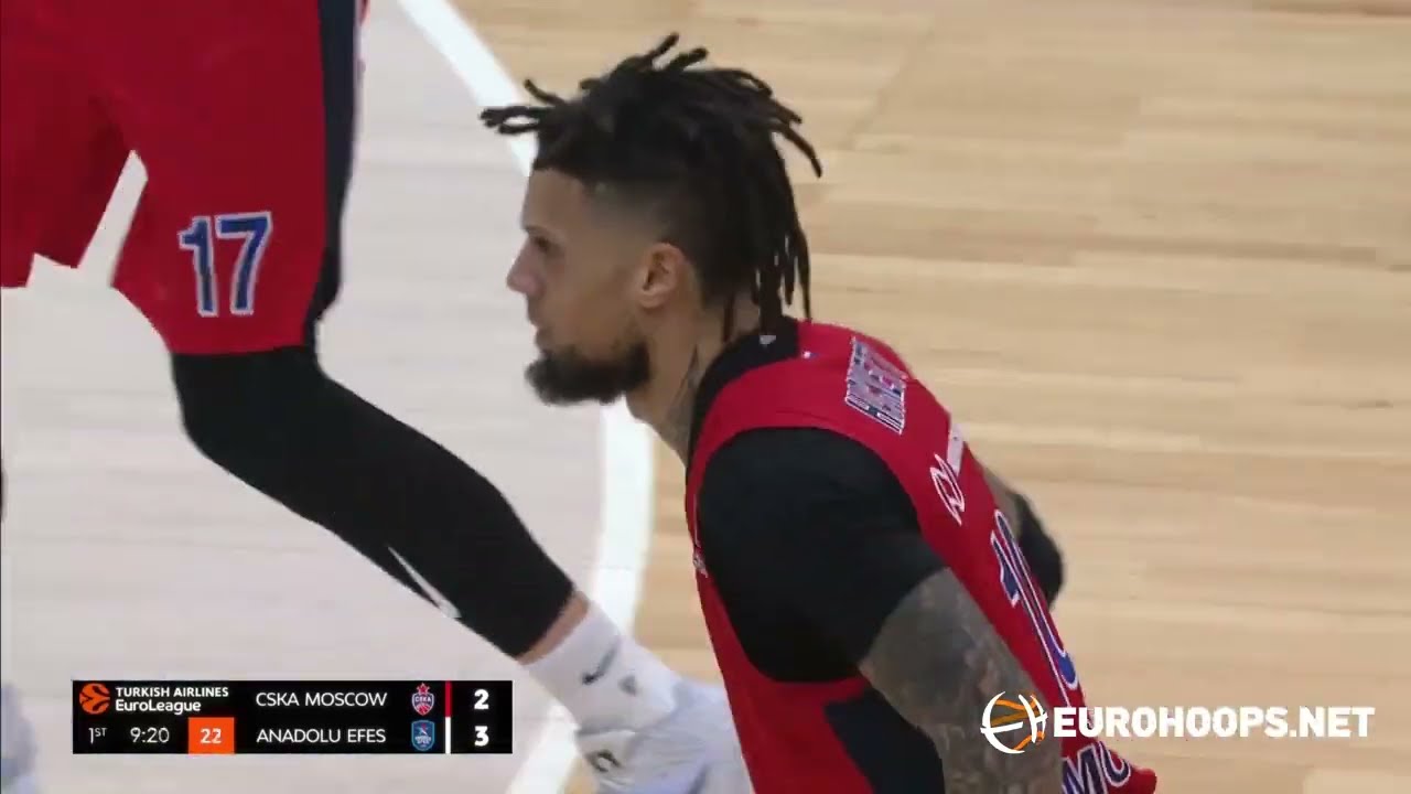 CSKA Moscow-Anadolu Efes Istanbul 97-99: Daniel Hackett (Career-high 31 points)