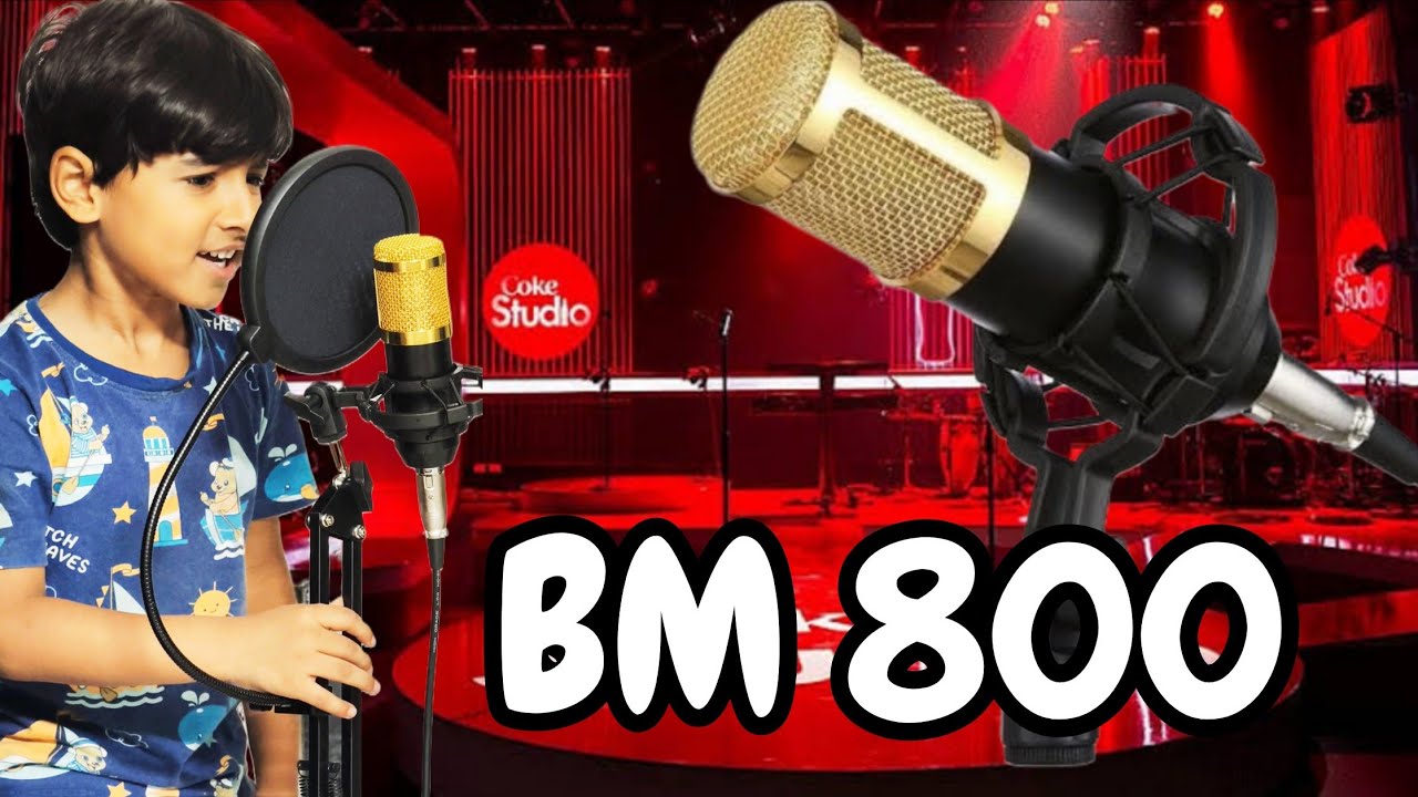 BM800 Condenser Microphone Review ✨ | Is it Worth It for Podcasting & Singing? | Unboxing & Testing🔥
