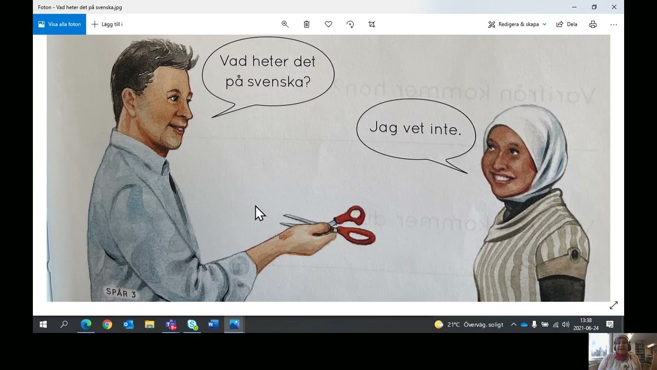 SFI  Kurs A  Svenska  arabiska  Texter från boken Framåt A