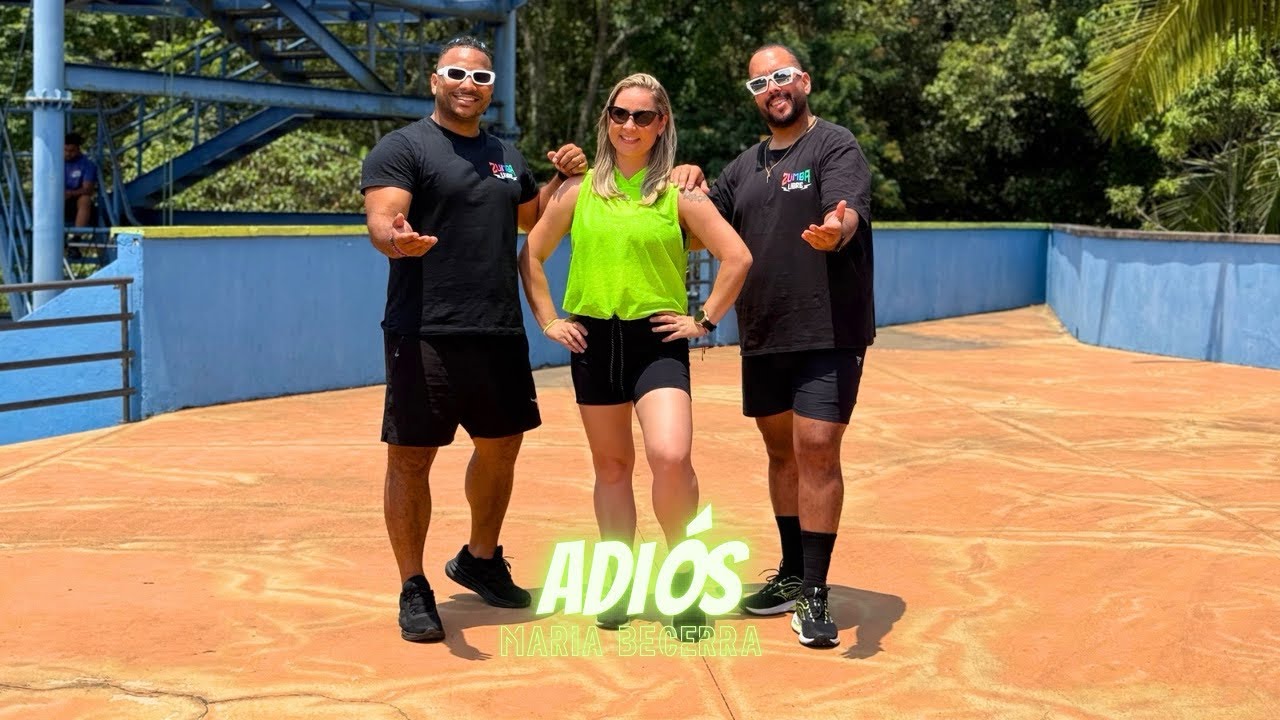 ADIÓS - Maria Becerra | Dance Brasil | Zumba ( Choreography ) 