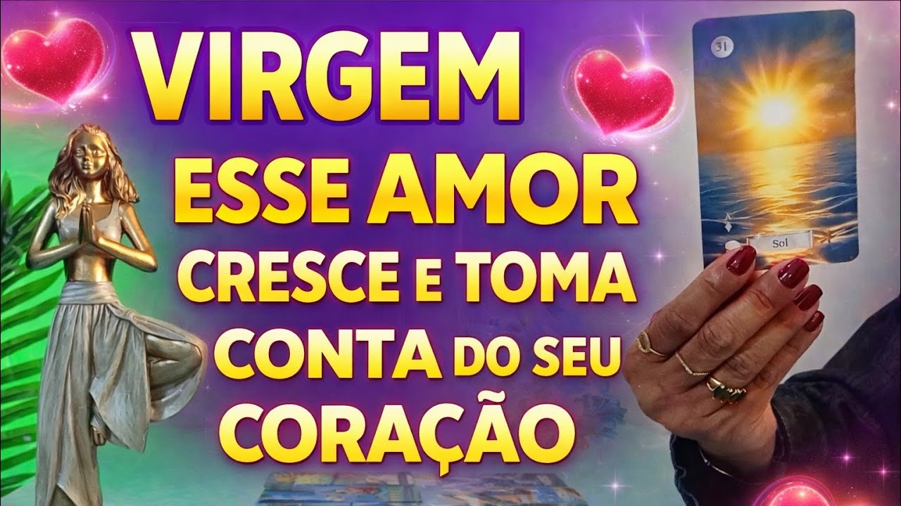 * VIRGEM * ✨️🌹 O DESTINO PREPAROU ESSE ENCONTRO. 