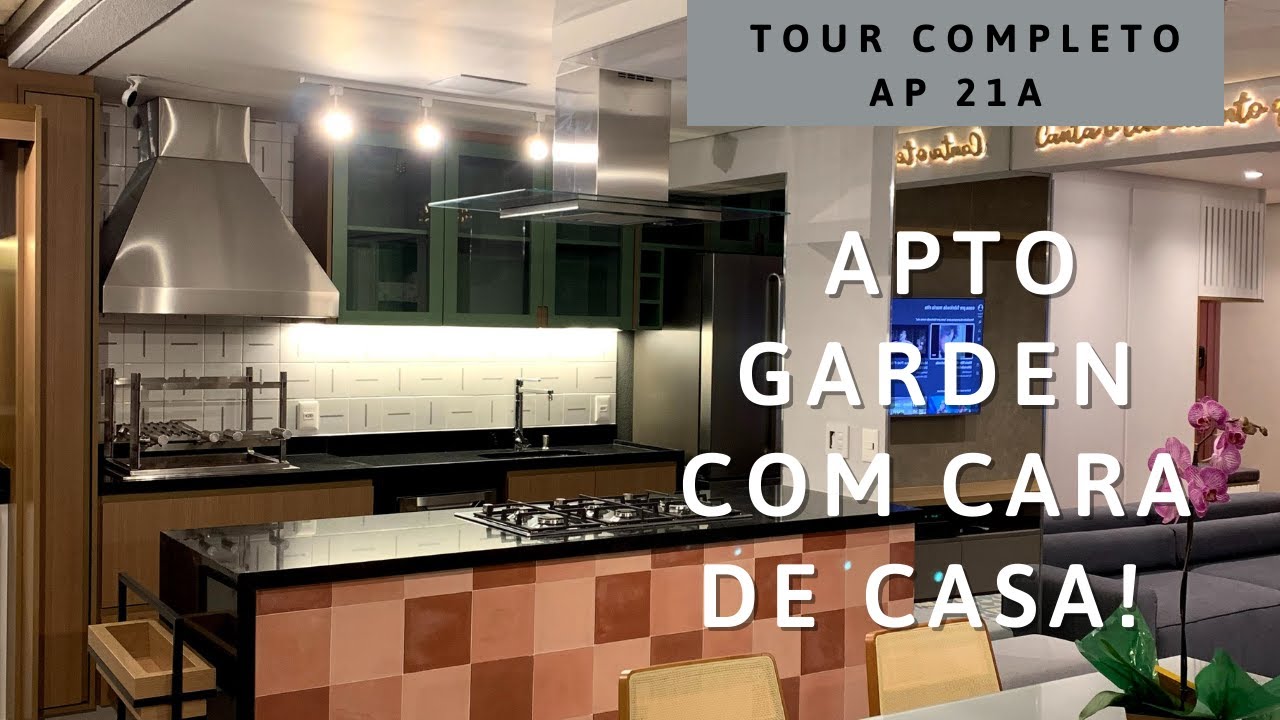TOUR AP 21A - APARTAMENTO GARDEN COM CARA DE CASA