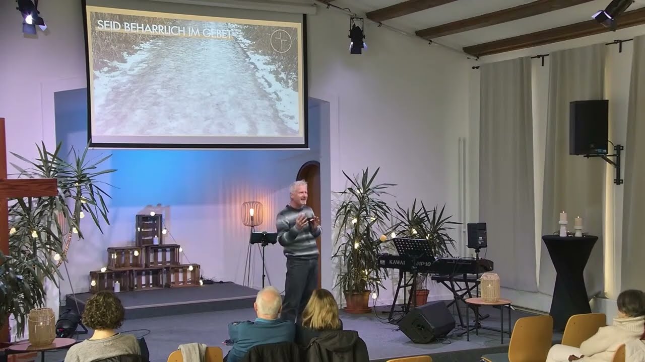Jesus Haus Bad Tölz - Andreas Hardt - Seit beharrlich im Gebet