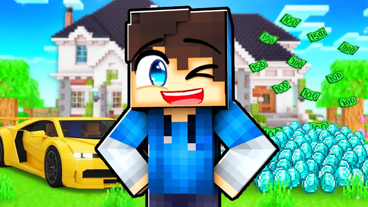 Helix Je MILIONÁŘ v Minecraftu!
