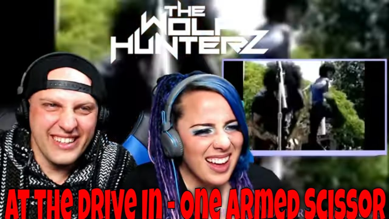 At the Drive In - One Armed Scissor (official video) THE WOLF HUNTERZ Reactions
