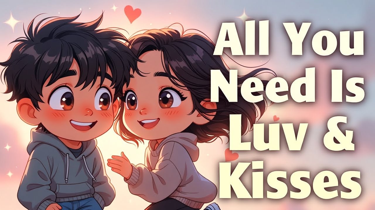 All You Need Is Luv and Kisses 💋 | Cute Funny Love Song (Animated Cartoon Music Video) #love #music