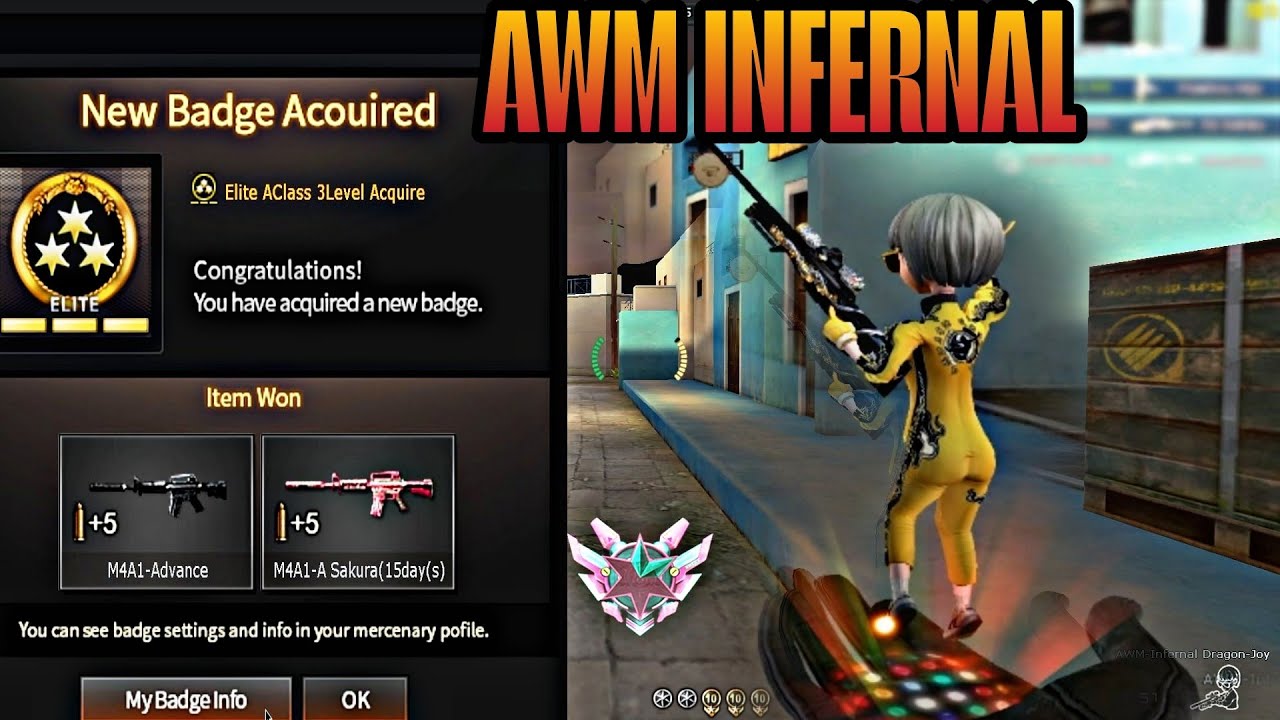 Joy AWM-Infernal Dragon |CrossFire Philippines| Monarch Zombie CF