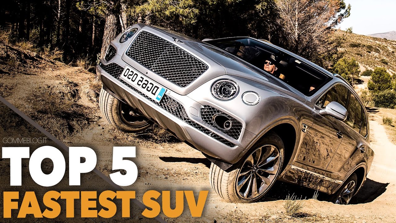 TOP 5 SUV 2017 - Fastest and Luxury SUV | Bentley vs Audi vs Jeep vs Porsche vs  Range Rover