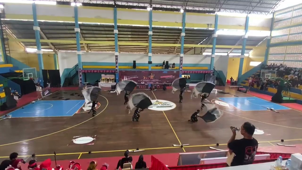 FLAG ANSAMBLE || BORNEO MARCHING COMPETITION 2025 BY IDCA