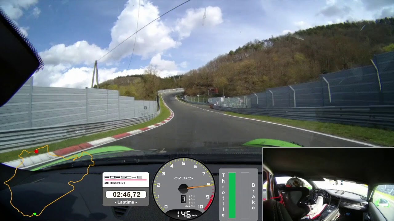 Onboard 911 GT3 RS Rekordrunde N&uuml;rburgring Nordschleife