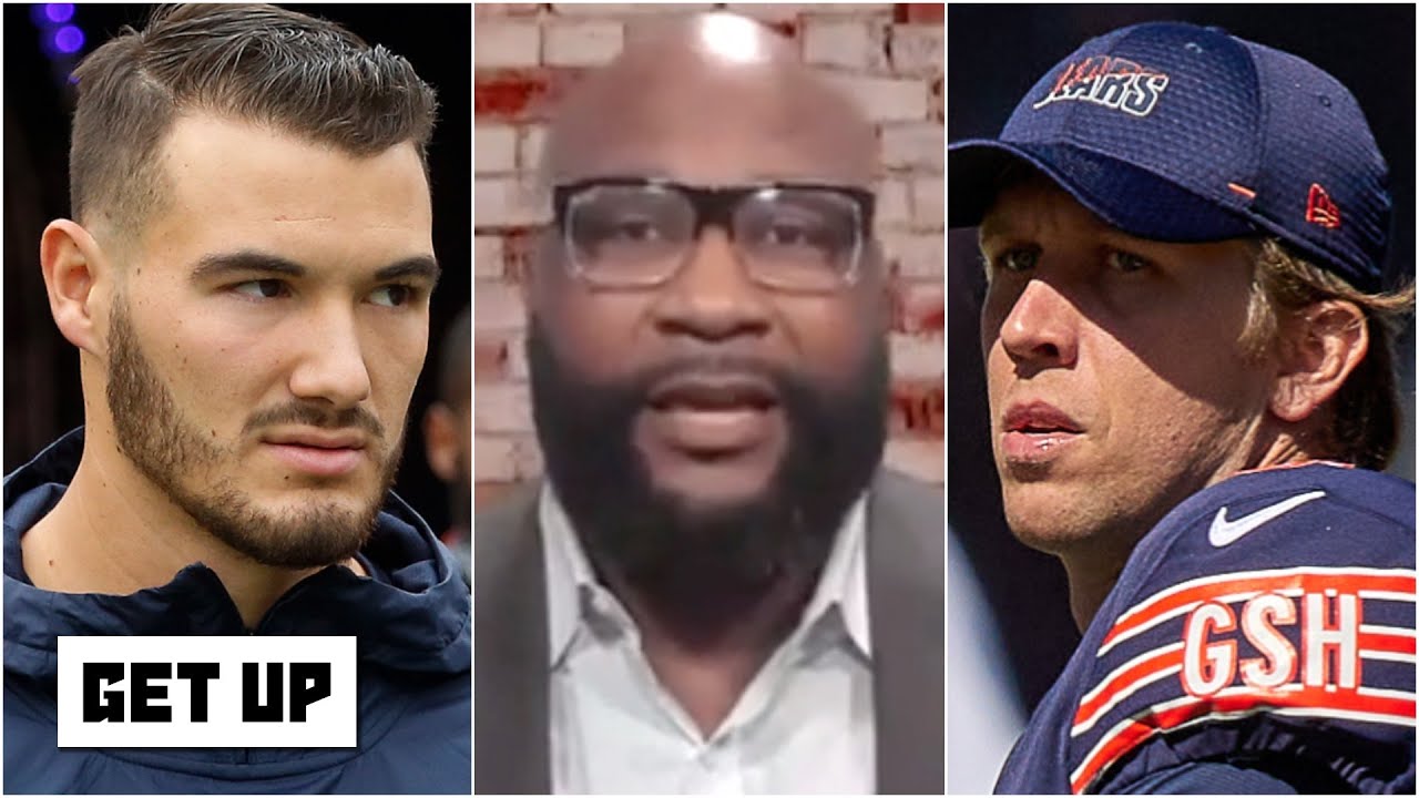 Reacting to Mitchell Trubisky losing his starting spot to Nick Foles | Get Up
