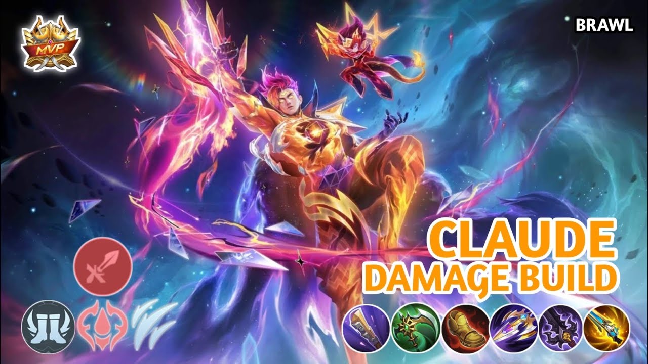CLAUDE EMBLEM FIGHTER ITU PALING UDAH BENER 😱 - MOBILE LEGENDS BANG BANG INDONESIA 