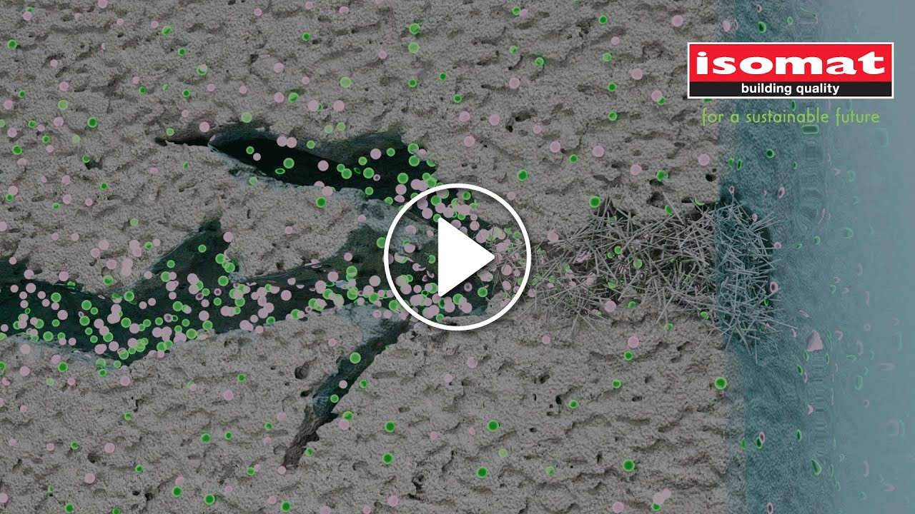 ISOMAT crystalline waterproofing | Concrete permanent waterproofing and protection.