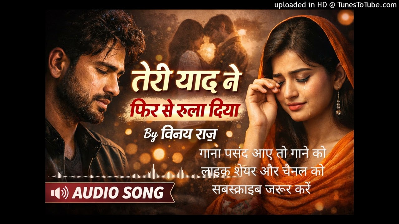 💔💔💘Teri Yaad Ne Phir Se Rula Diya 💔💔| दर्द भरा रोमांटिक सॉन्ग | Audio Song | Vinay Raj