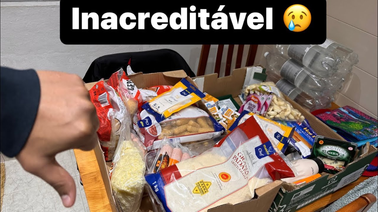 Nossa PRIMEIRA compra do ANO de 2023 no SUPERMERCADO ATACADISTA em Portugal 🇵🇹