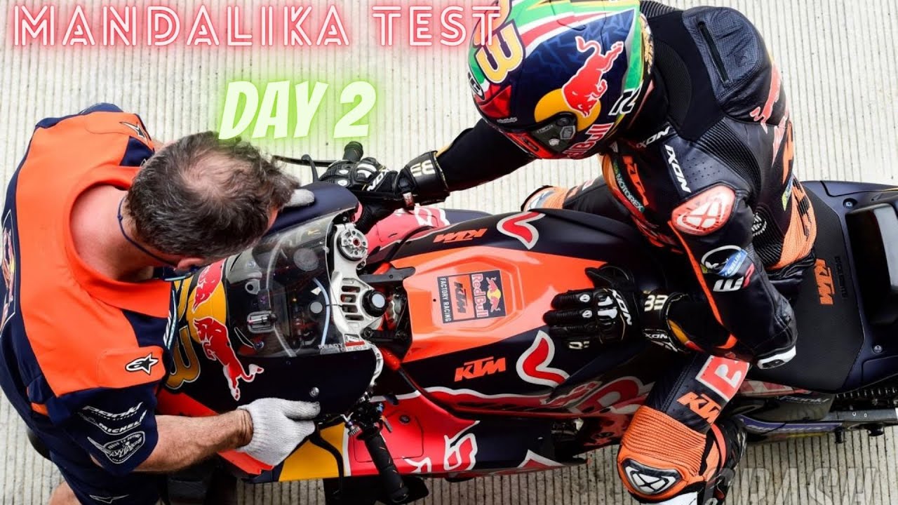 Mandalika test day 2. Full of surprises!