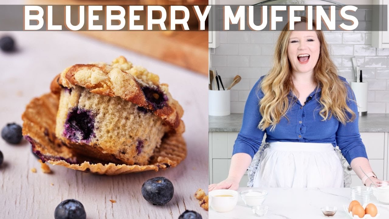 Easy Blueberry Muffins with Crumble Topping | Bonni Bakery