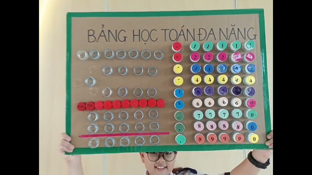 BẢNG HỌC TOÁN ĐA NĂNG. Sản phẩm sáng tạo thanh thiếu niên nhi đồng lần X năm 2023. THTT Lai Vung 2