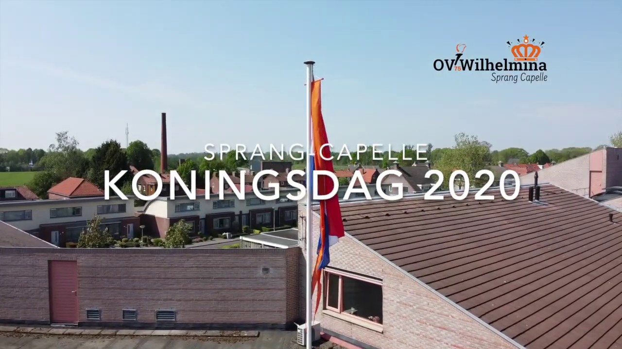 Koningsdag 2020 in Sprang-Capelle