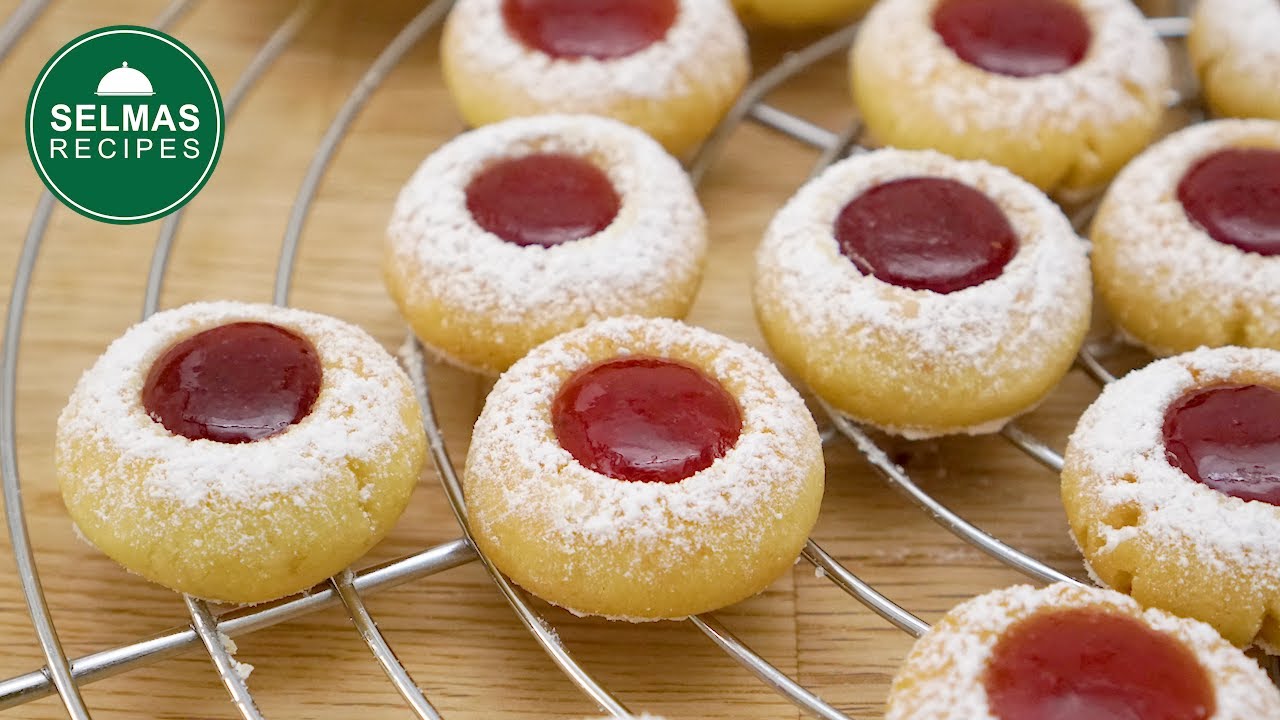 ENGELSAUGEN Rezept | Eins der besten Plätzchen Rezepte | Kekse 🍪🔝