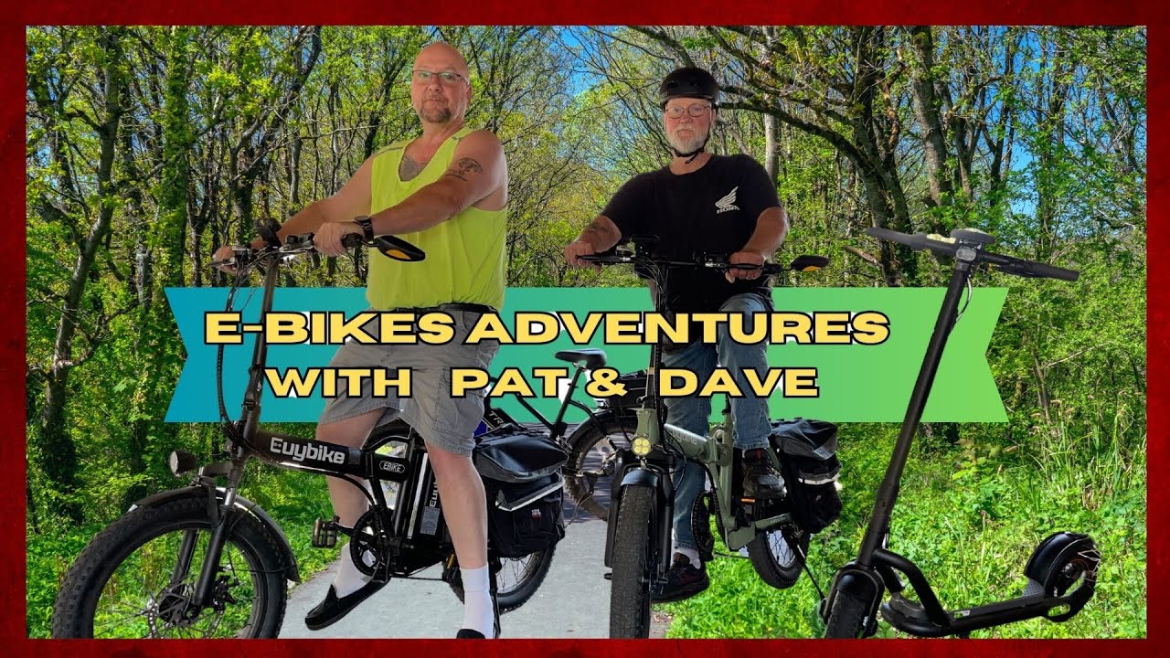 EUY F6-B E-bike ride review on the Hojack Trail in Webster NY.