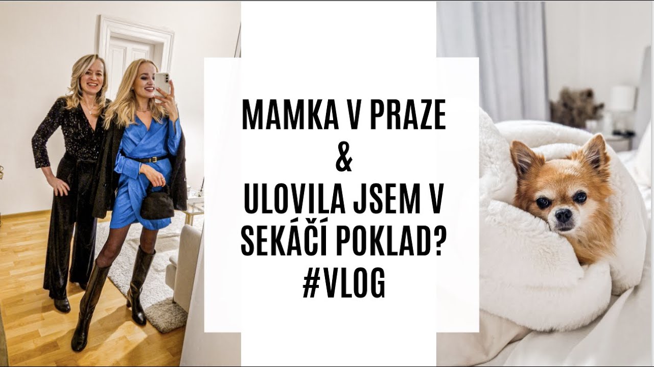 MAMKA V PRAZE & NEJLEPŠÍ ÚLOVEK ZE SEKÁČE? #VLOG