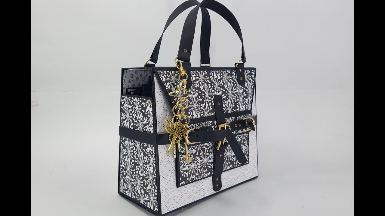 *NEW* Scrapbook Handmade  Mini Album Lady Handbag #86