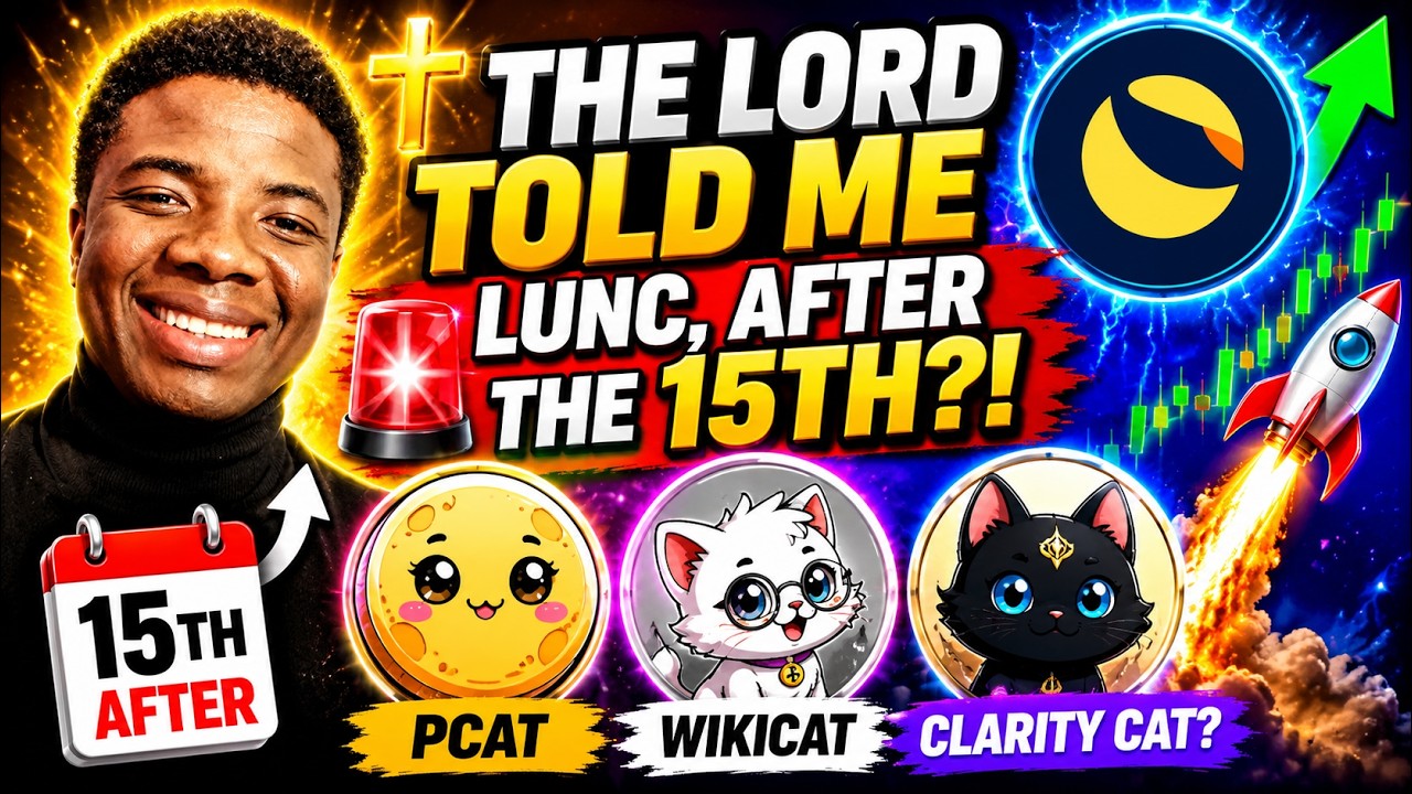 🔥 ГОСПОДЬ СКАЗАЛ МНЕ: LUNC ПОСЛЕ 15-ГО ЧИСЛА?! | PCAT, Wikicat, Clarity Cat? Crepe, Kishu Inu, Sh...